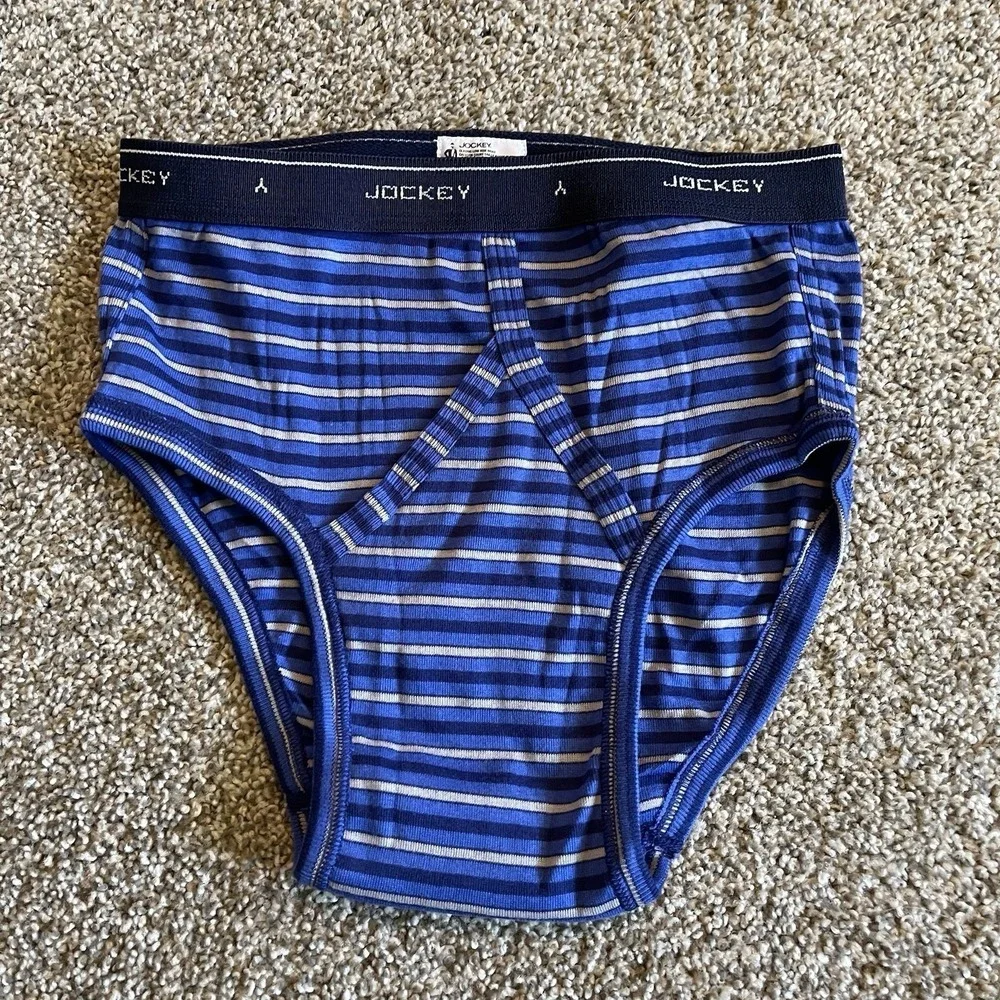Vintage JOCKEY Mens Size 34 Classic Low Rise Cotton Y-Front Briefs Lot of 4 NEW